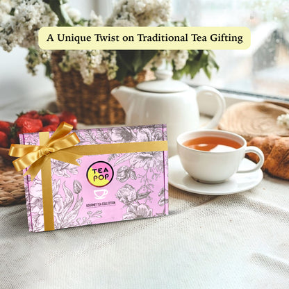 Gift Box Tea-Pop Sticks, 6 of Our Favourite Blends, 18 sticks per box