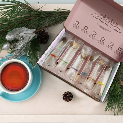 Gift Box Tea-Pop Sticks, 6 of Our Favourite Blends, 18 sticks per box