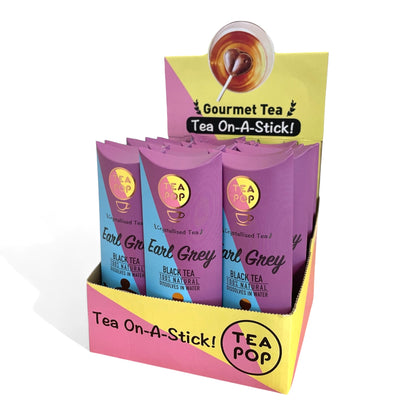 Earl Grey TEA On-A-Stick! / 20x sticks Tray / Wholesale price