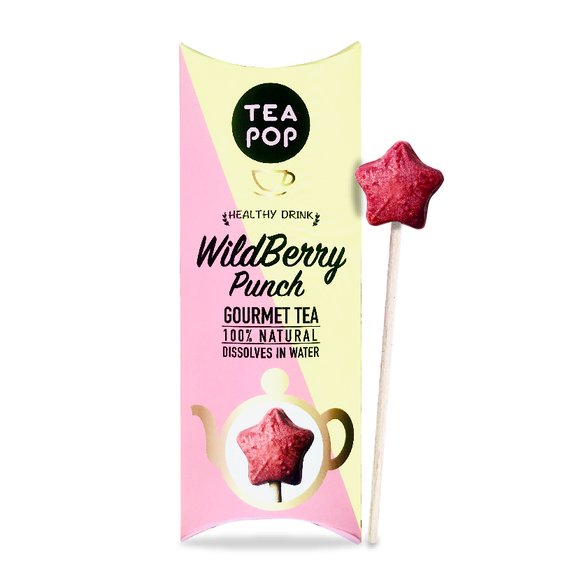 WildBerry Punch TEA On-A-Stick! / 20x sticks tray / Wholesale Price