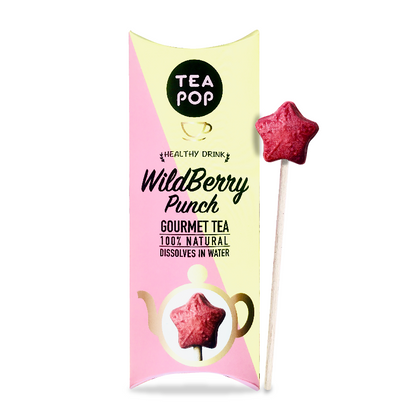 WildBerry Punch TEA On-A-Stick! / 20x sticks tray / Wholesale Price