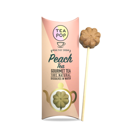 Peach TEA On-A-Stick! / 20x sticks tray / Wholesale Price