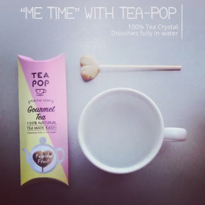 Timeless Tea-Pop Trio: English Breakfast, Earl Grey, Jasmine Green - Dissolves Instantly